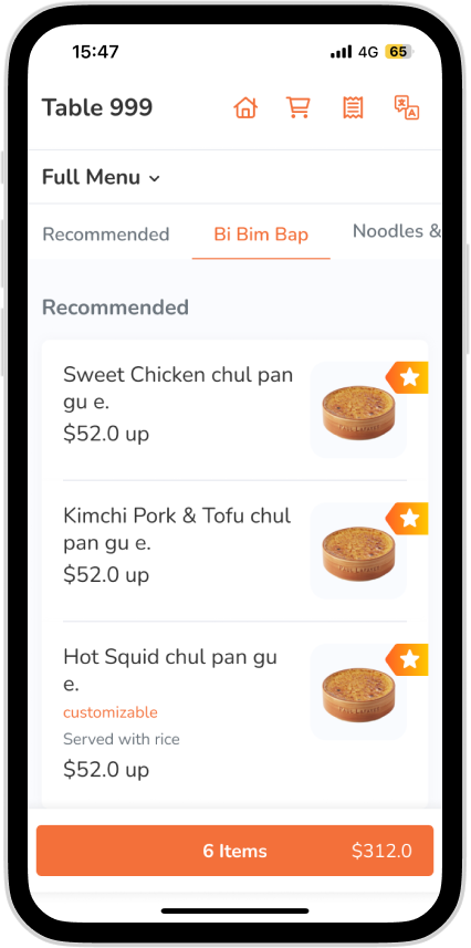 Restaurant owners can use the Eats365 Scan-to-Order expansion module to customize menu visuals, add dish images at any time, and adjust prices based on different time periods.